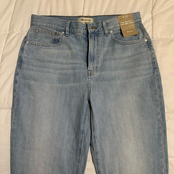 NWT Madewell The Perfect Vintage Jean Size 28 - Picture 8 of 10
